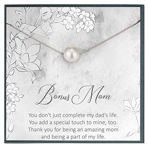 ‘Bonus Mom’ Pearl Necklace