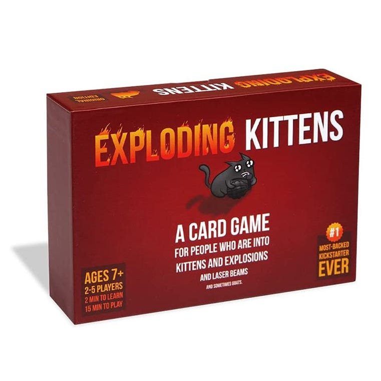 Exploding Kittens Card Game