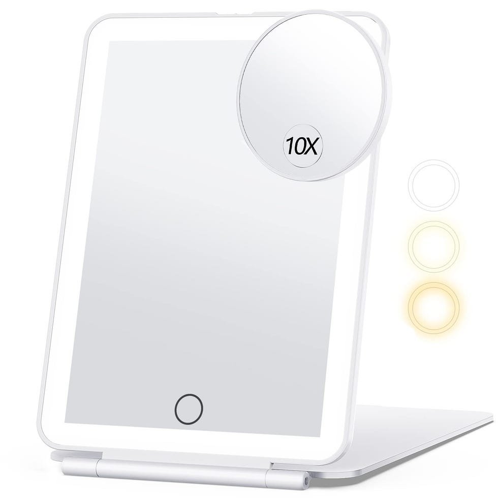 Rechargeable Travel Makeup Mirror