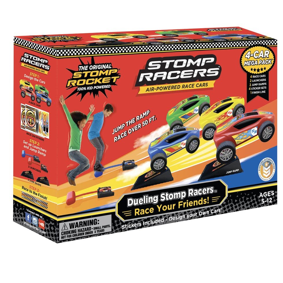 Dueling Stomp Racers 4 Car Mega Pack