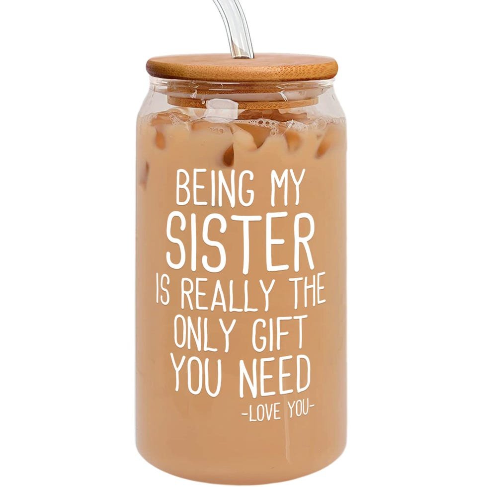 Sister Iced Coffee Glass