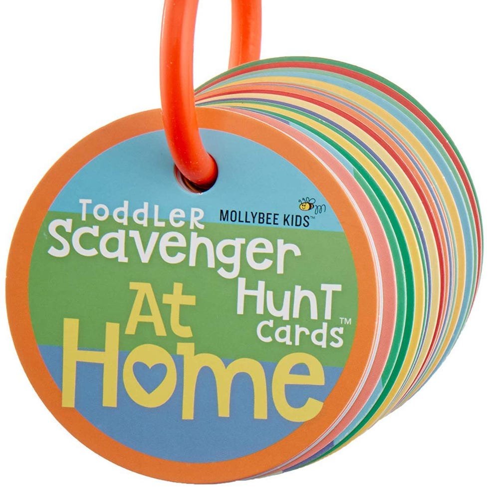 Scavenger Hunt Cards at Home