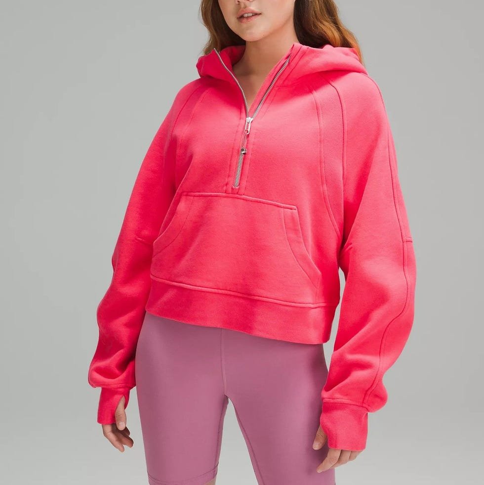 Scuba Oversized Half-Zip Hoodie