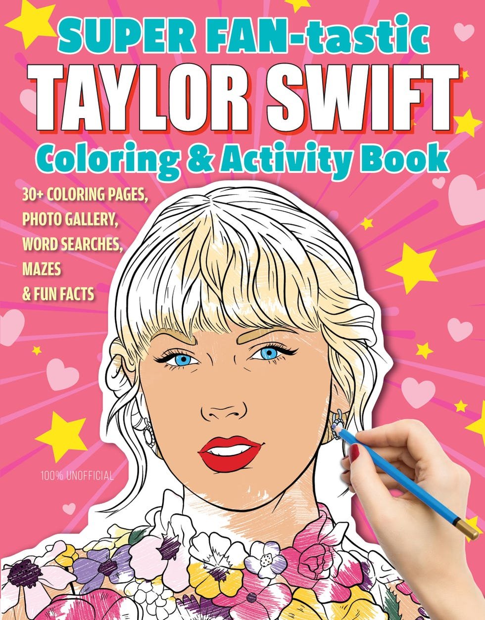 Taylor Swift Coloring & Activity Book