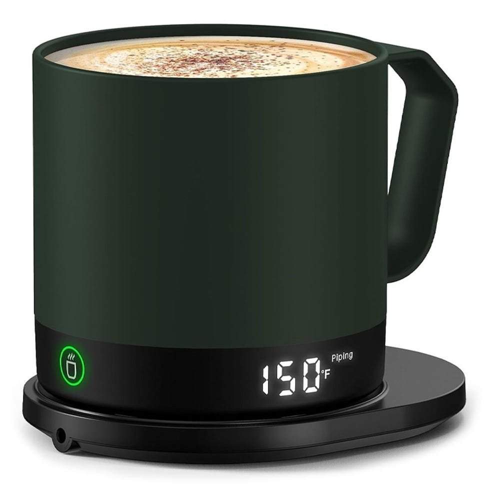 Temperature-Controlled Self-Heating Mug