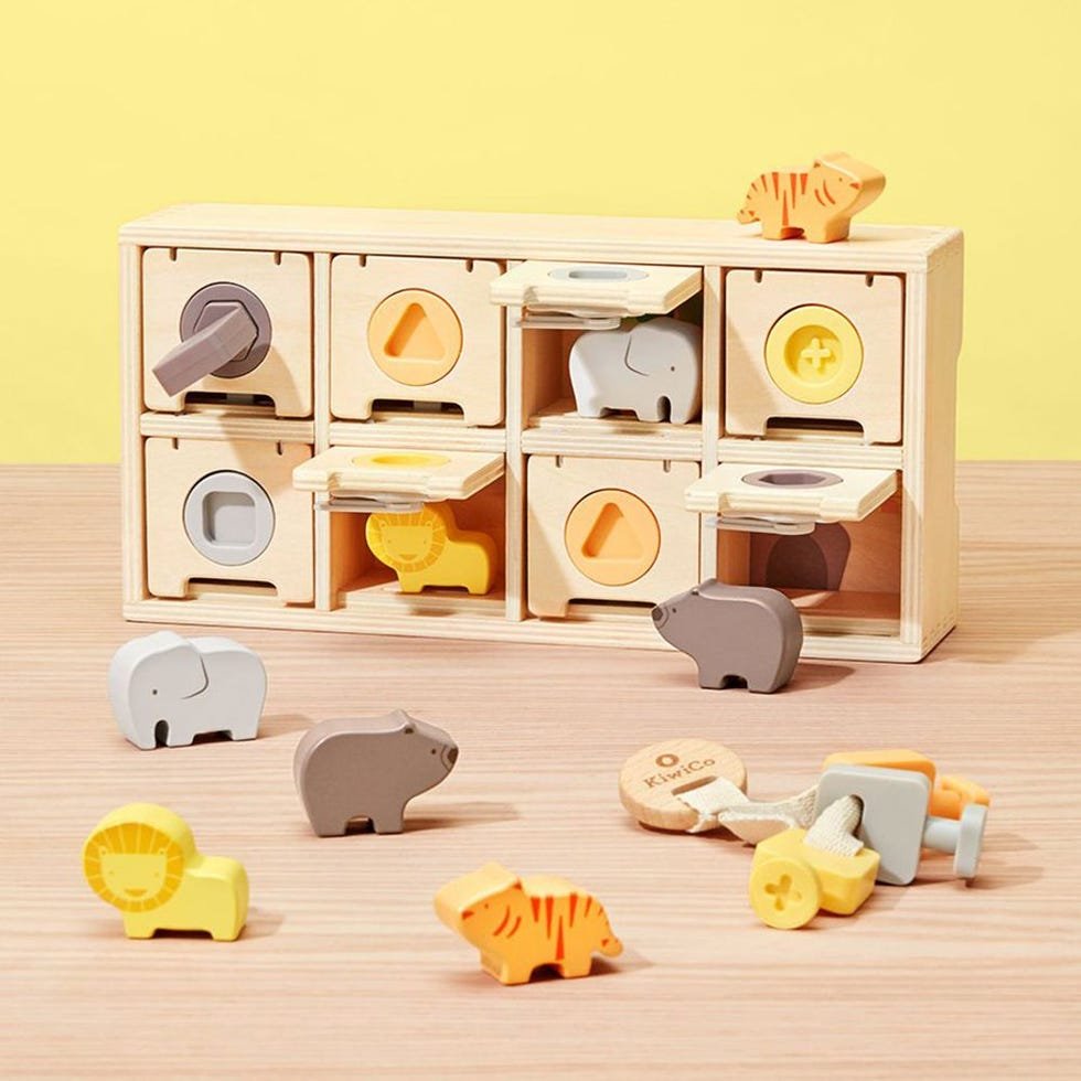 Peek-a-Zoo Puzzle Box