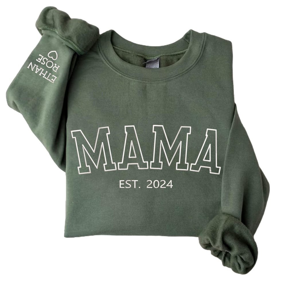 Personalized Embroidered Sweatshirt