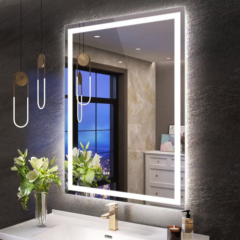 Abbagail LED Bathroom Mirror Bluetooth