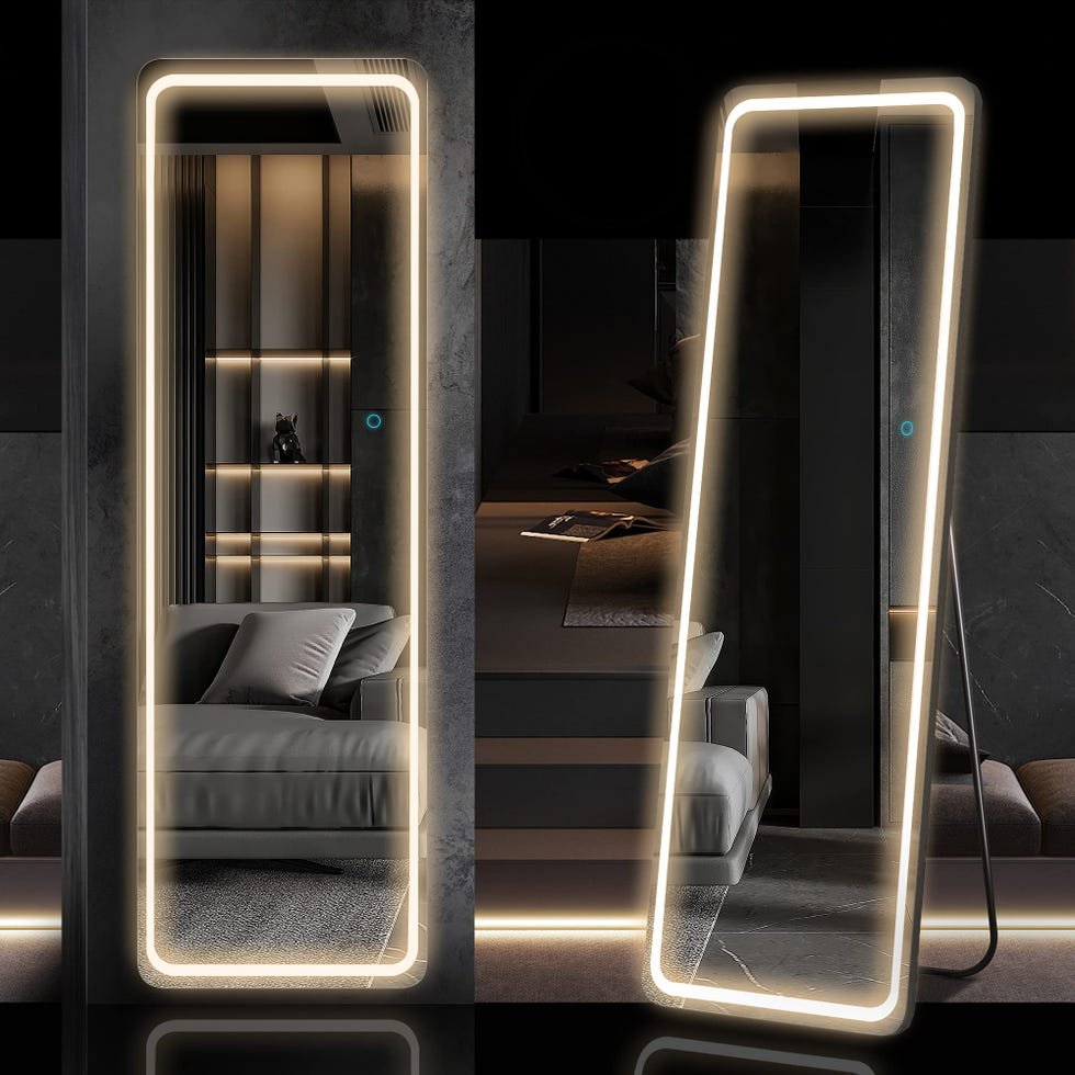 Full Length Mirror with LED Lights