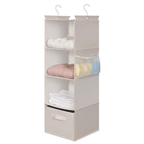 4-Shelf Hanging Closet Organizer