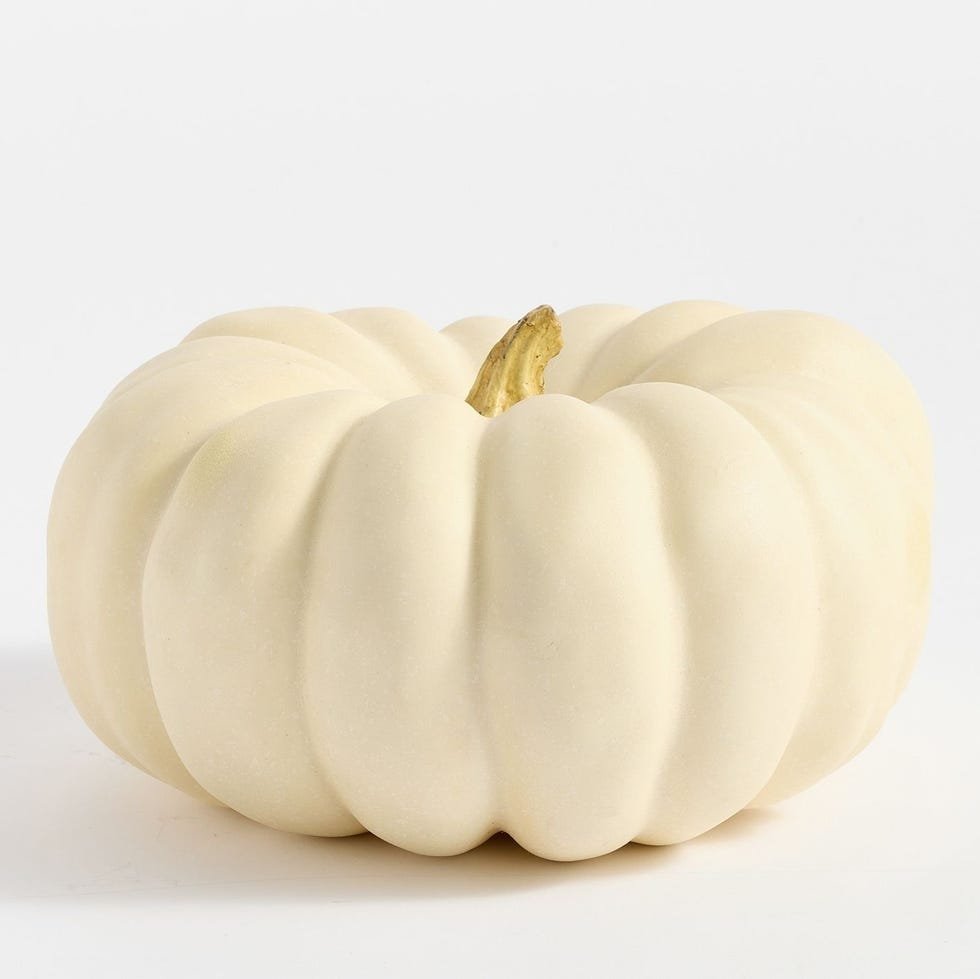 Ivory Faux Pumpkin