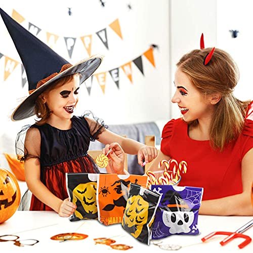 Halloween Drawstring Treat Bags for Kids (72-Pack)