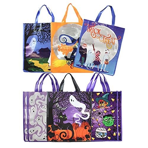 Reusable Halloween Trick or Treat Bags (12-Pack)