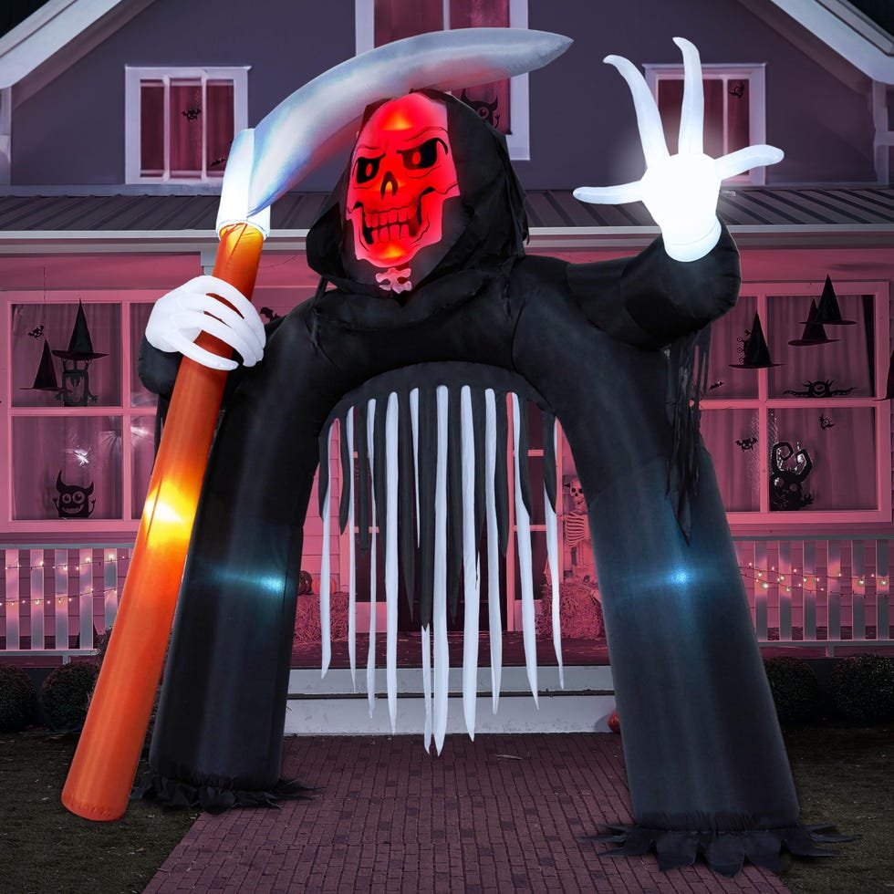 10-Foot Inflatable Grim Reaper Archway