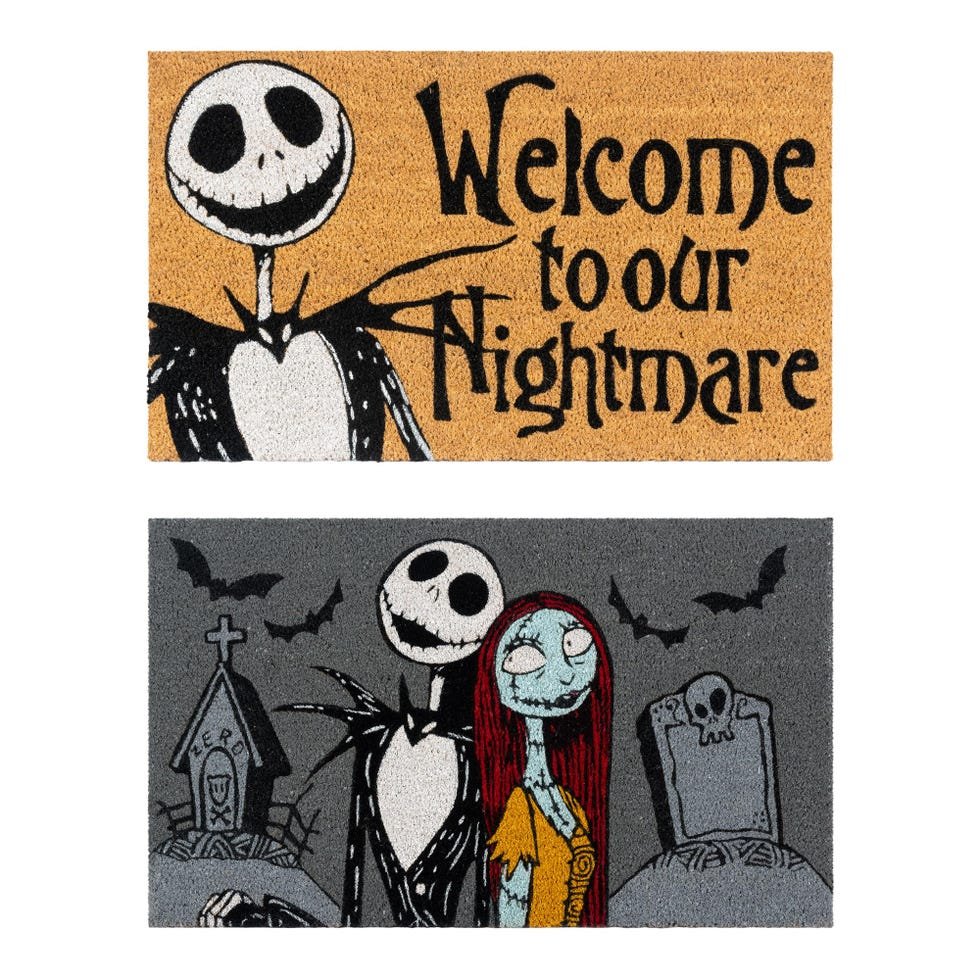 ‘Nightmare Before Christmas’ Coir Welcome Mat (2-Pack)