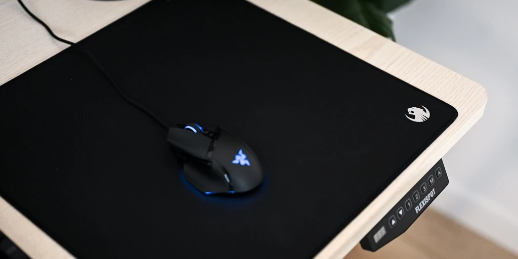 gaming mouse pad - some products produce a scratchy noise due to its rougher surface.