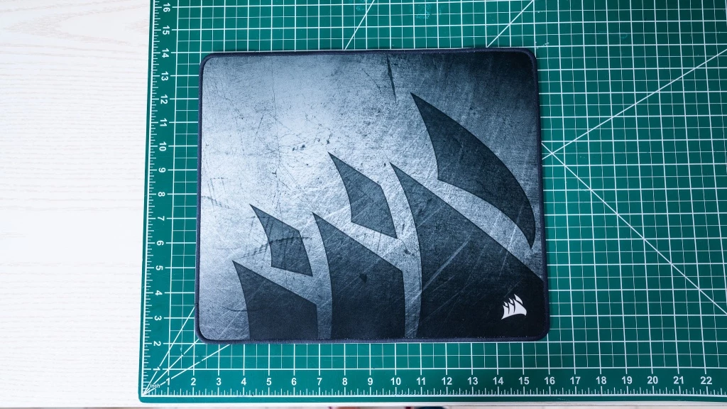 gaming mouse pad - figuring out how much space you have to work with is a smart thing...