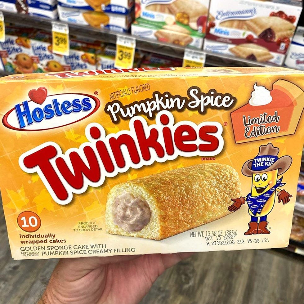 hostess pumpkin spice twinkies