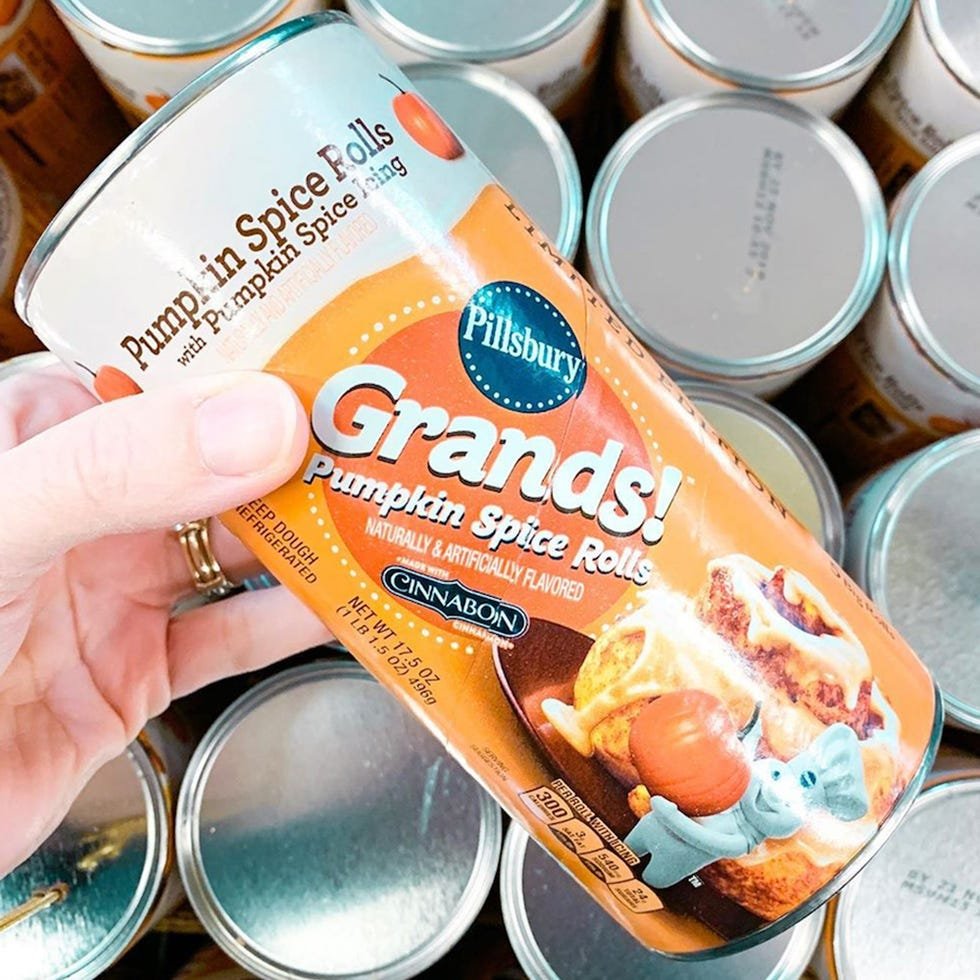 pillsbury cinnabon grands pumpkin spice cinnamon rolls